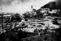 Donaustauf nach dem großen Brand 1880